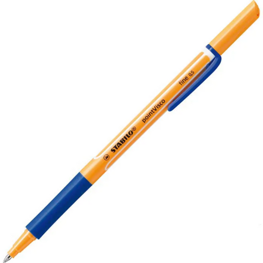 STABILO pointVisco Tintenroller blau 0,5mm Gel