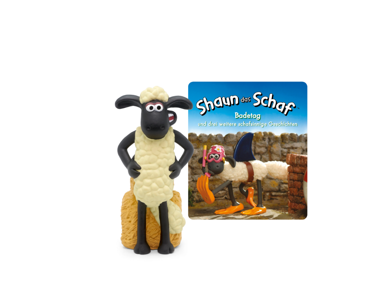 tonies Shaun das Schaf – Badetag & 3 Geschichten Hörfigur