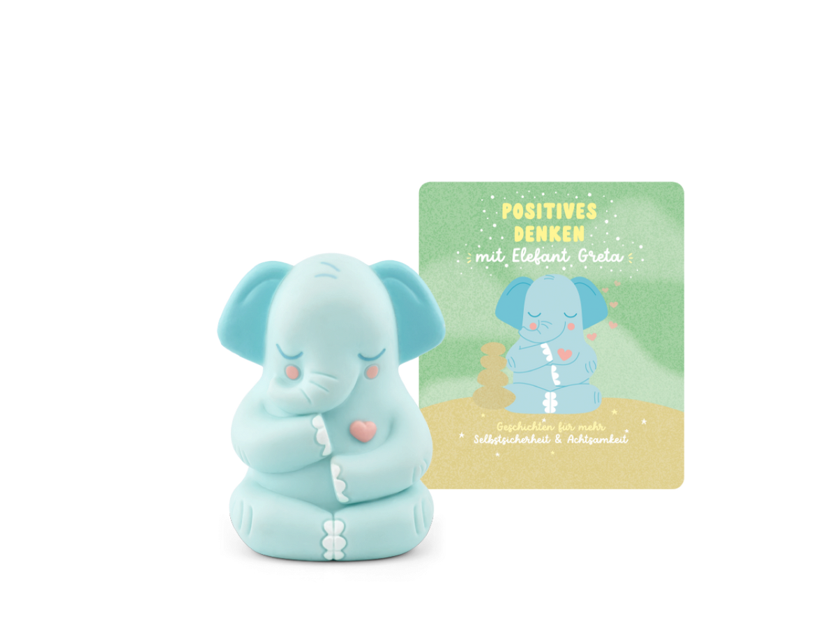 tonies Hörfigur - Positives Denken mit Elefant Greta - Geschichten für mehr Selbstsicherheit und Achtsamkeit