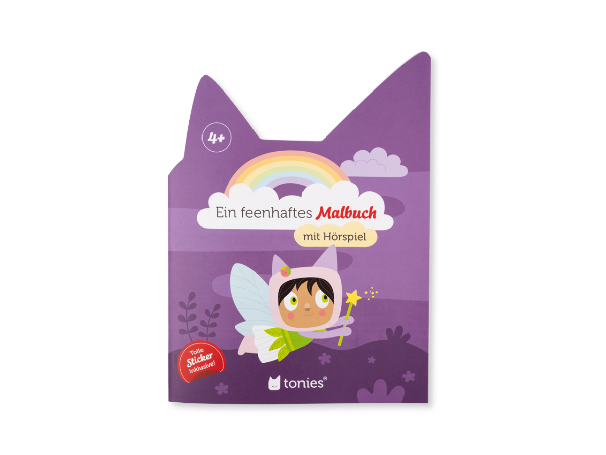 tonies® Hören+ Fee - Feenhaftes Malbuch mit Hörspiel