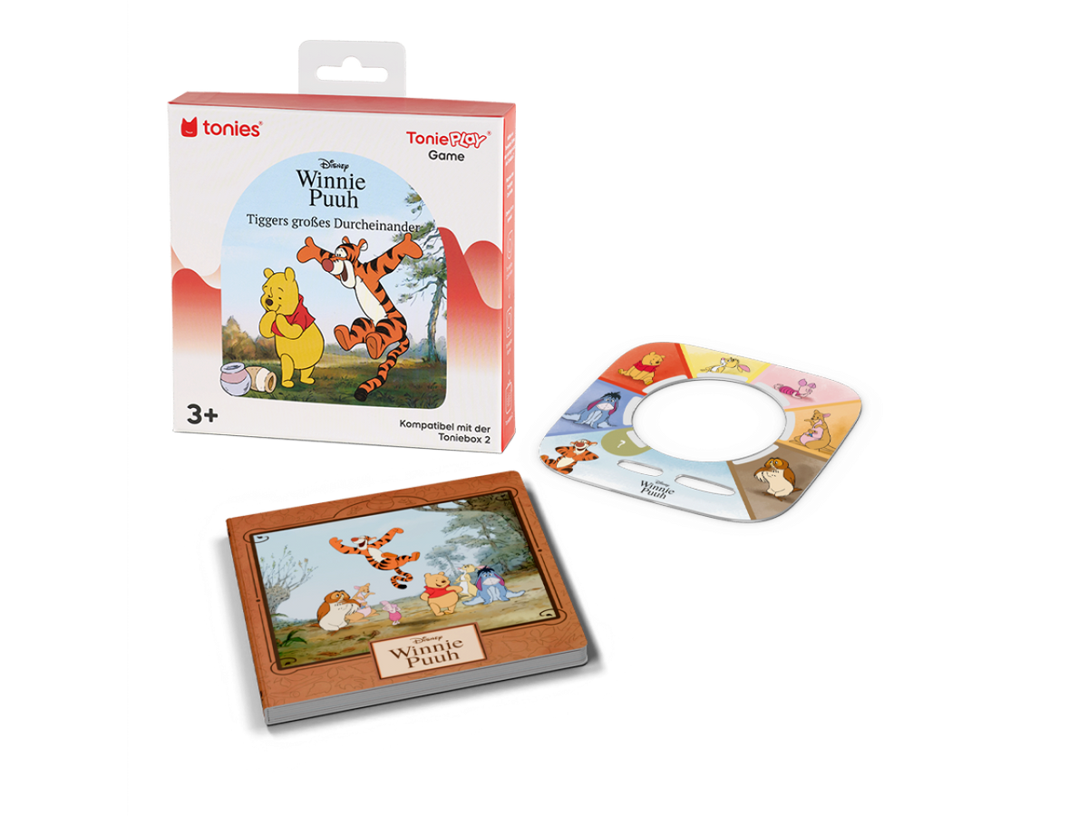 tonies® Disney Winnie Puuh: Tiggers großes Durcheinander - Interaktives Tonieplay Spiel ab 3 Jahren