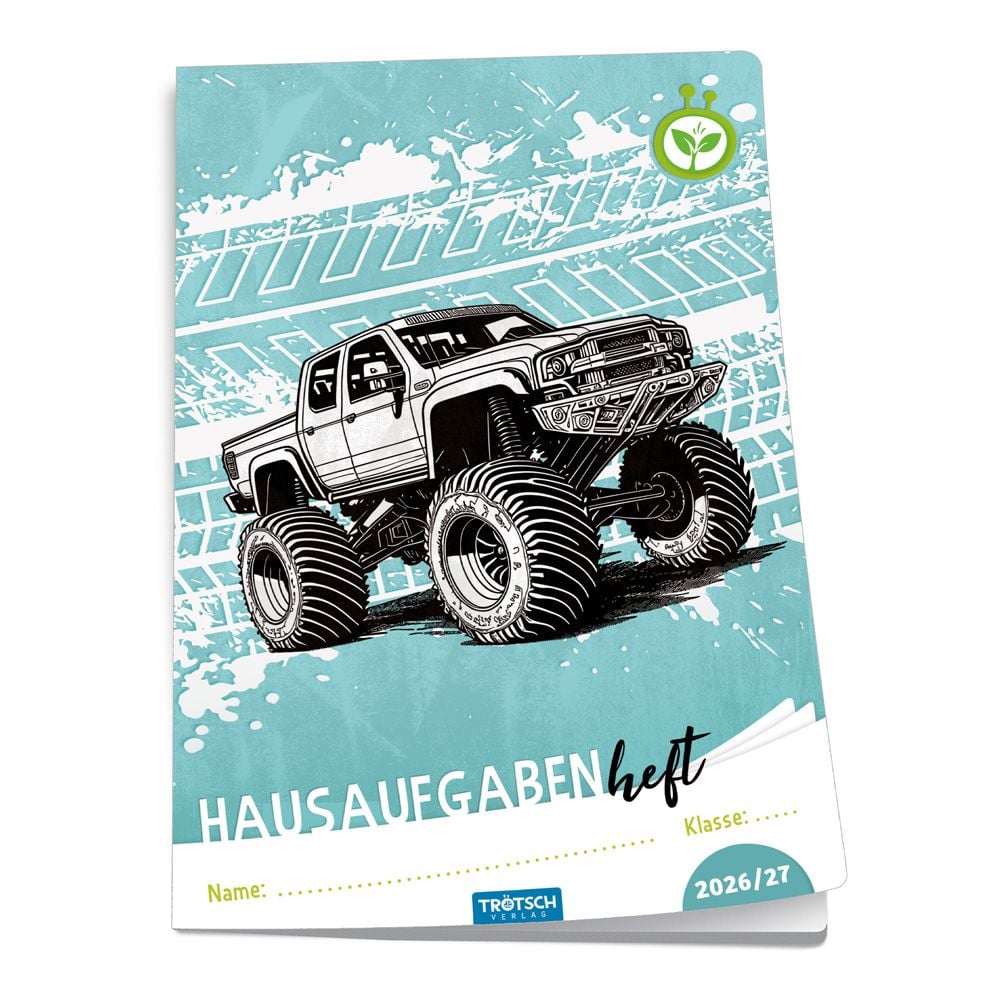 TRÖTSCH Hausaufgabenheft Truck Grundschule A5 2026/27