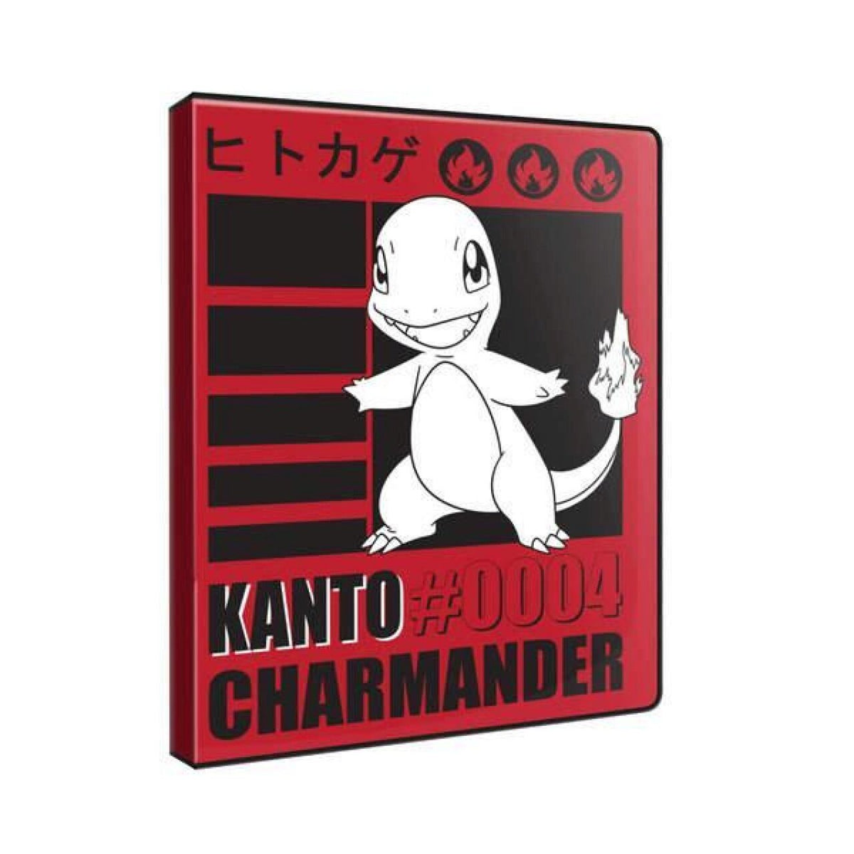 Pokémon Charmander 9 Pocket Portfolio - bis zu 180 Karten