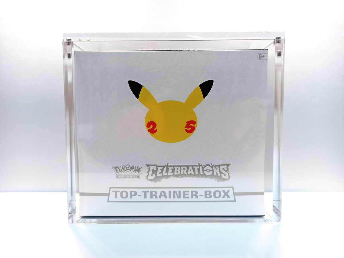 Acryl Schutzbox Case für Pokémon Celebrations Top Elite Trainer Box - Peer Online Shop