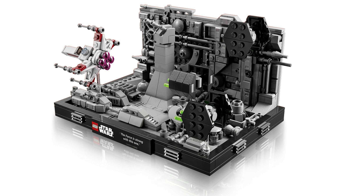 LEGO® Star Wars 75329 Death Star™ Trench Run Diorama - 665 Teile - Peer Online Shop